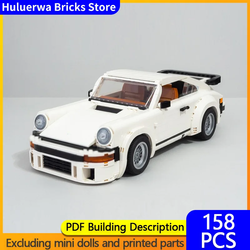

Speed Racing Car Model MOC Building Bricks Turbo RSR Hypercar Modular Technology Gifts Holiday Assemble Children Toys Suit