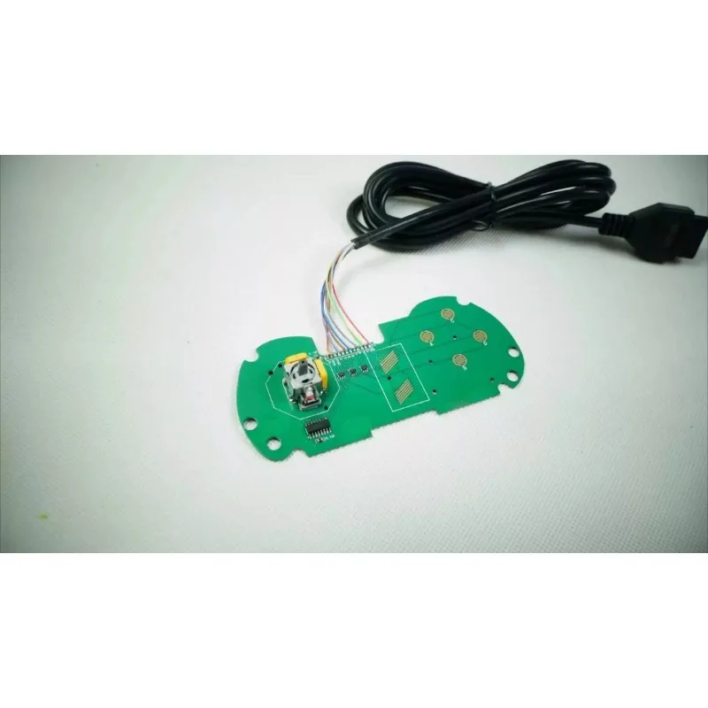 Arcade Game Controller Pad with Clicky Thumbstick Retro Gaming Accessory for Console