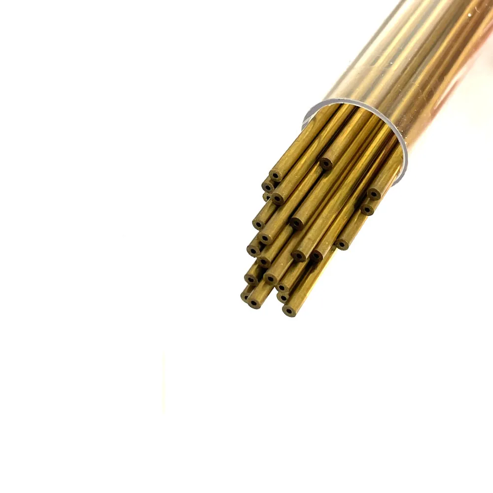 EDM الحفر النحاس القطب أنبوب OD2.5 * 400mm ثقب واحد Ziyang العلامة التجارية لآلة الحفر WEDM #4