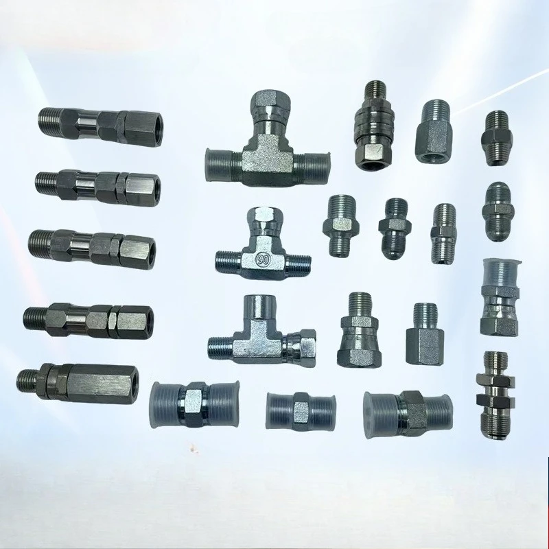 Paint Putty Gunless Spray Machine Accessories High Pressure Hose Threaded Coupling Tee Fitting Flange Adapter Rotating Joint