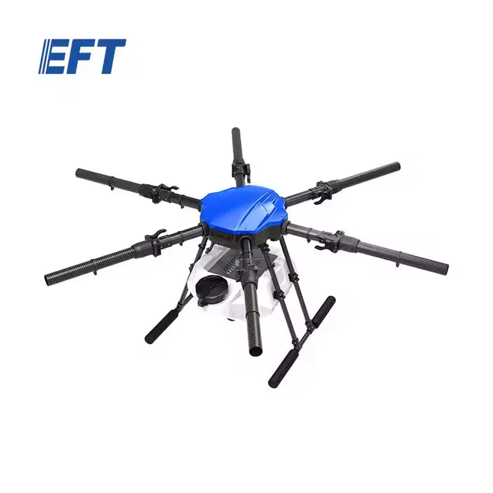إطار طيران بنظام رش قابل للطي بستة محاور EFT E616P.