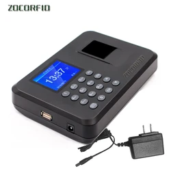 Biometric Fingerprint Time Clock Recorder Attendance Employee Digital Electronic  / English voice