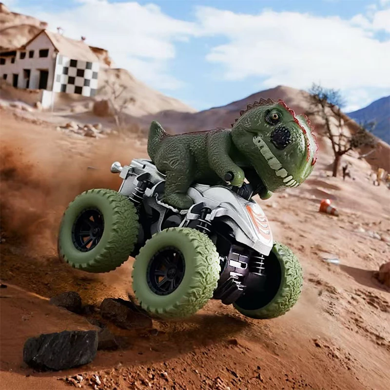 Jouet pour enfants, véhicule tout-terrain Triceratops TyrannosaurusInertia, voiture jouet dinosaure Animal de Simulation