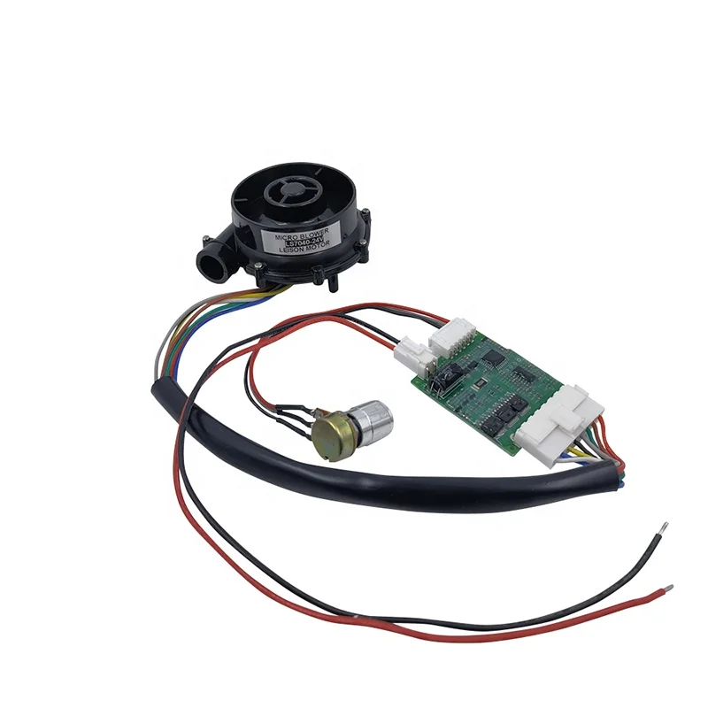 منفاخ هواء صغير بدون فرش تيار مستمر 12 فولت 24 فولت منخفض الضوضاء وعمر طويل