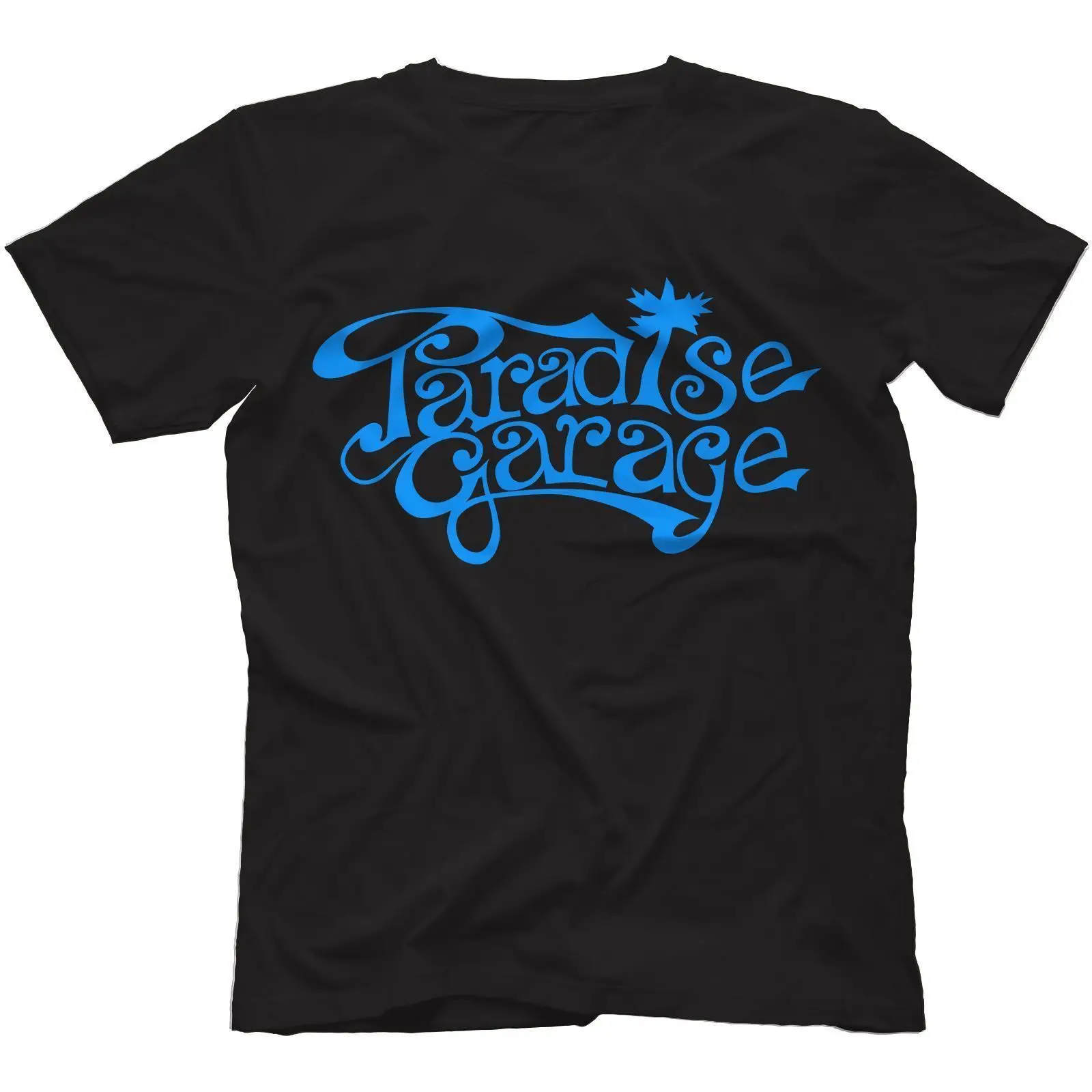 Paradise Garage Sign T-Shirt 100% Cotton Chicago House Music Larry Levan Men's Clothing Short Sleeve Tops