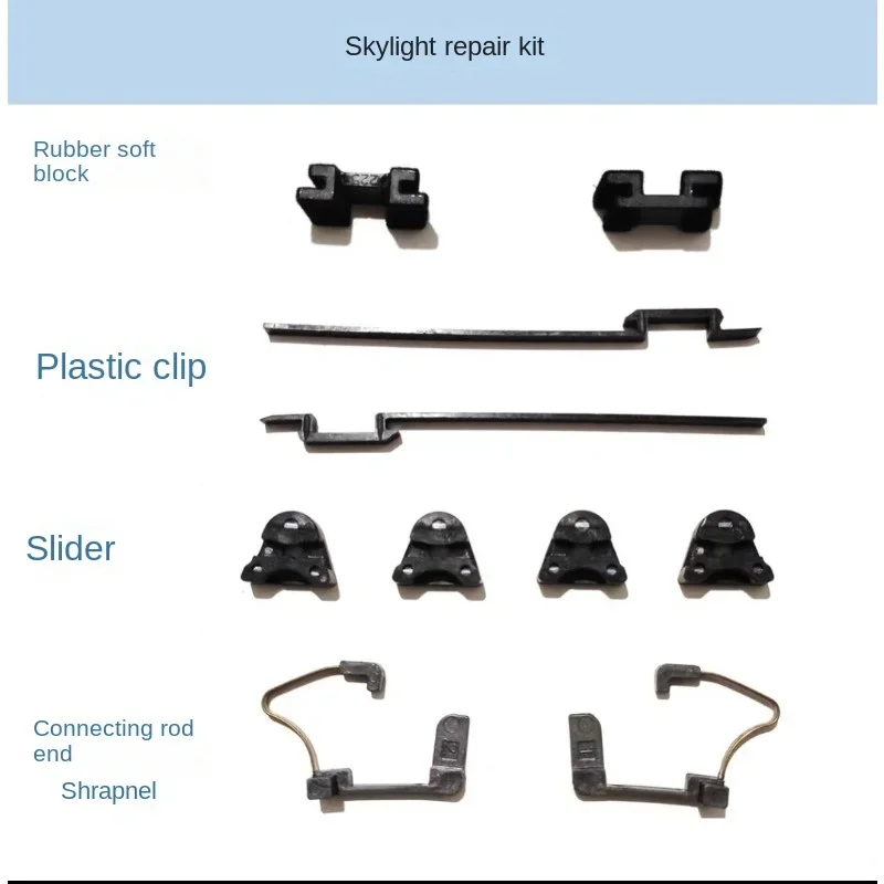 New C Class W205 C205 GLC X253 GLA  X156 Sunroof Track Sunroof Slide Bracket Clip Repair  Kit