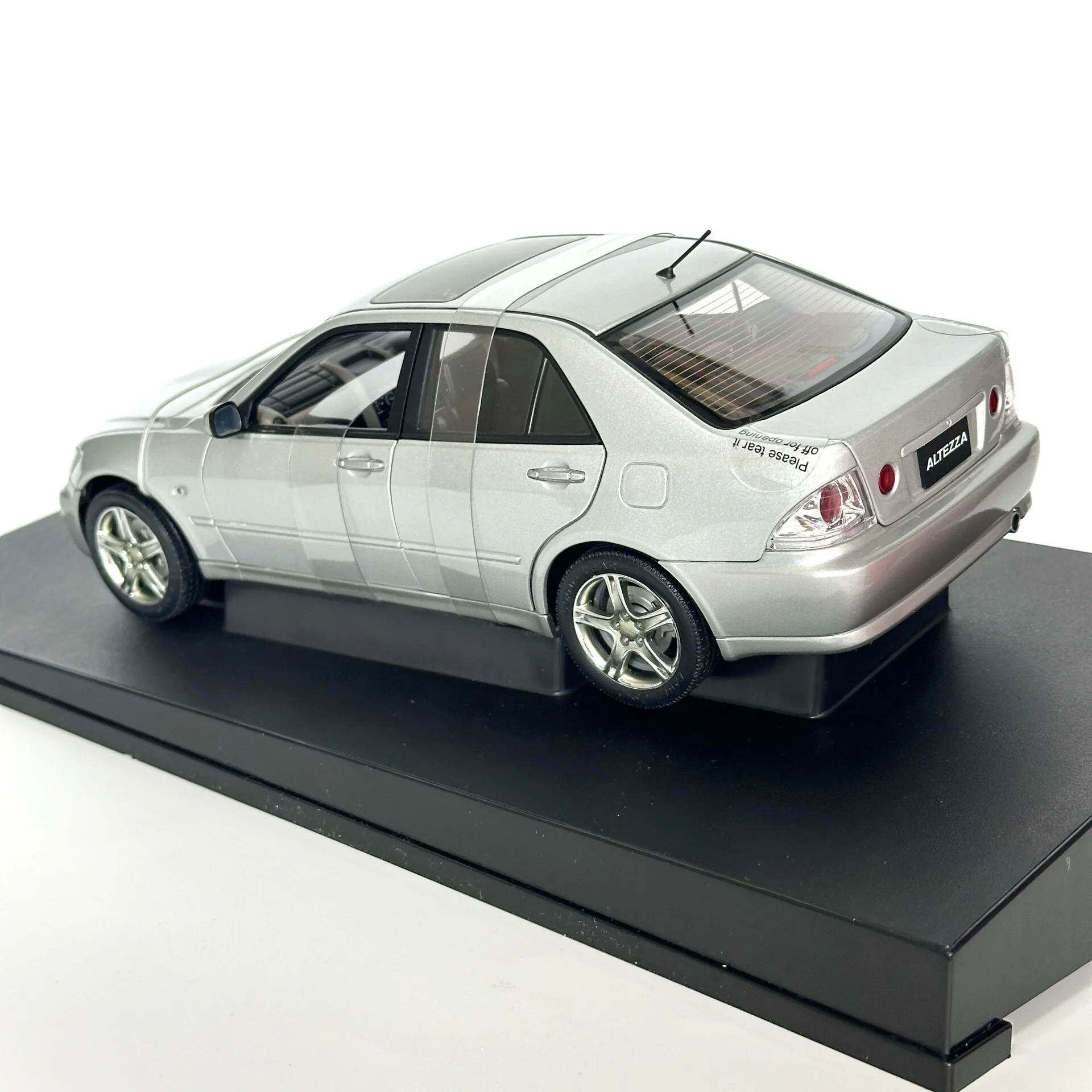 Autoart 1:18 RS200 ALTEZZA Silver Simulation Limited Edition All Open Alloy Metal Static Car Model Toy Gift