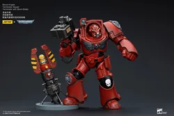【Accessories】JOYTOY Warhammer 40K Action Figure 1/18 Scale Blood Angels Terminator with Storm Bolter Model Toys For Collection