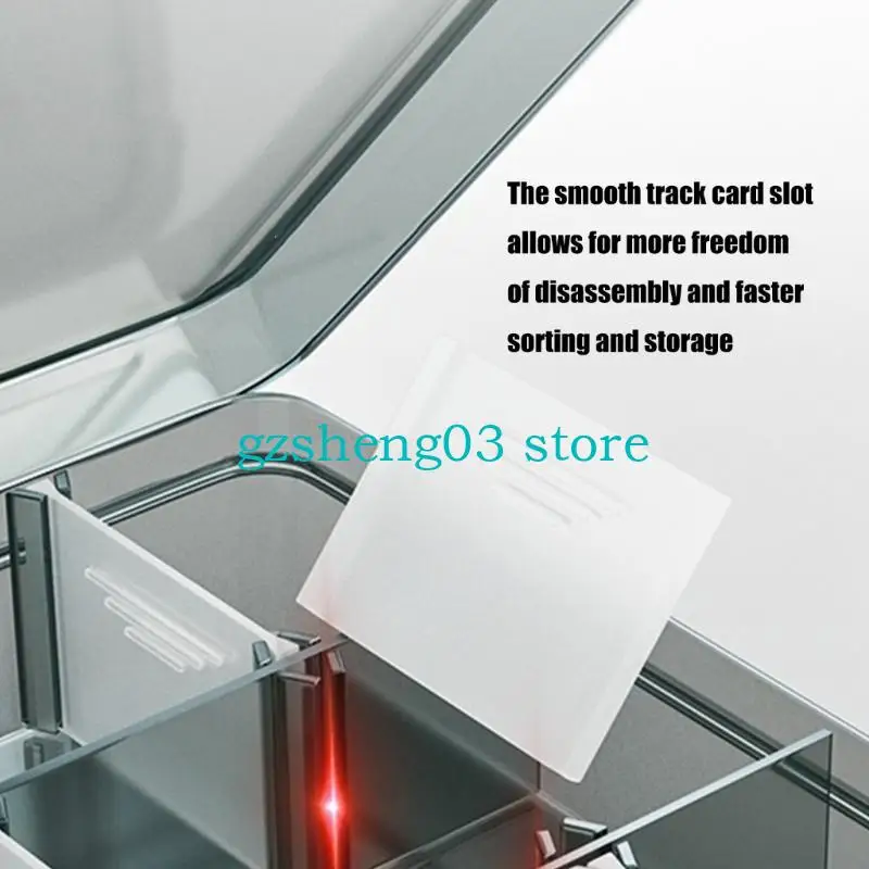 U75C Storage kleine Teile mit Deckel Hardware Schmuck Speicherhülle