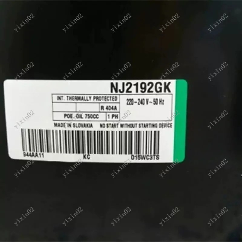 Refrigerator Compressor Compatible with NJ9226E NJ2212GK NJ9232E NJ9238E Freezer Replacement Part