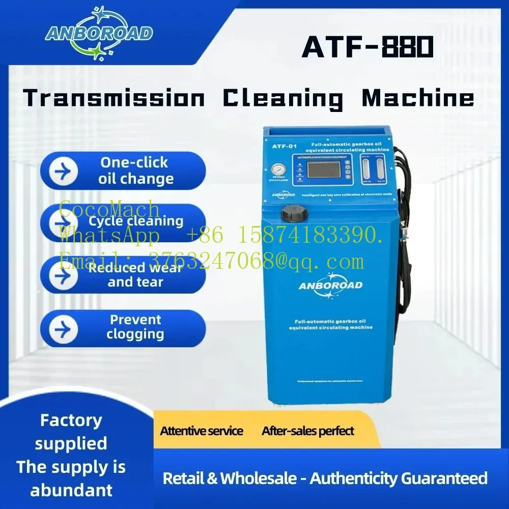 Portable Metal Gearbox Cleaning Machine, Advanced Automotive Transmission Cleaner