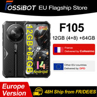 FOSSiBOT F105 Android 14 Rugged Smartphone 10300mAh 12GB (4+8) RAM 64GB ROM 6.745\