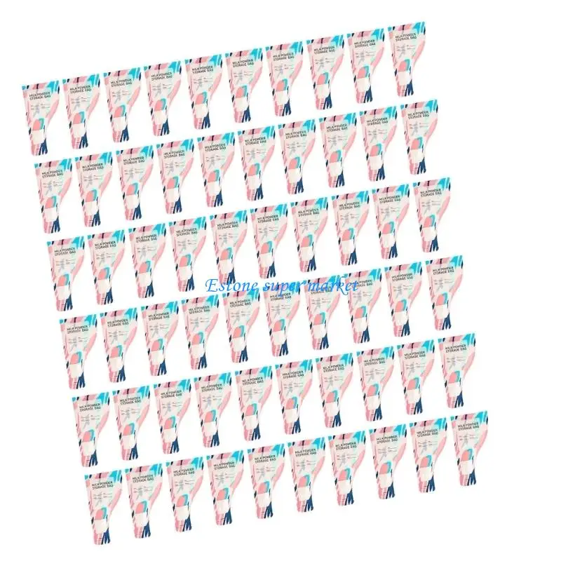 090B Multi Purpose Disposable Storage Pouches Protein Milk Powder Travel 60pcs
