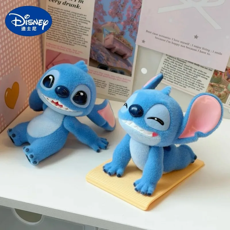 

Disney Stitch Yoga Series Mystery Blind Box Kawaii Anime Toys Collectible Figurines Models Ornaments Children's Holiday Gifts