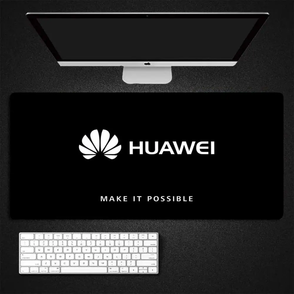 

Cool H-Hua Wei Logo Mouse Pad Gaming Mousepad Large 900x400mm g pro x ultra light 2 MouseMat Gamer Mause Carpet PC Desk