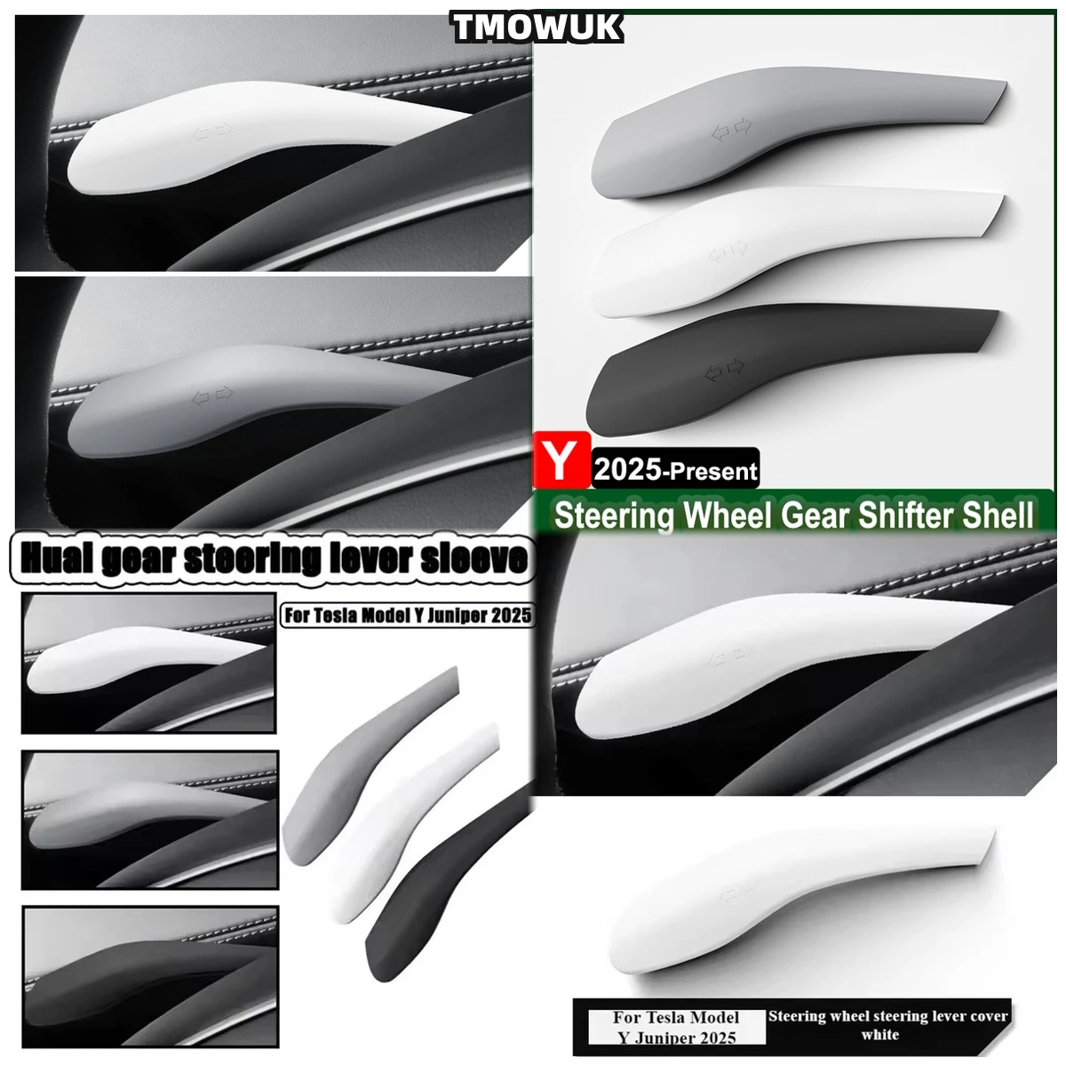 

Custom Fit Gear Shift Cover For Tesla Model Y Juniper 2025