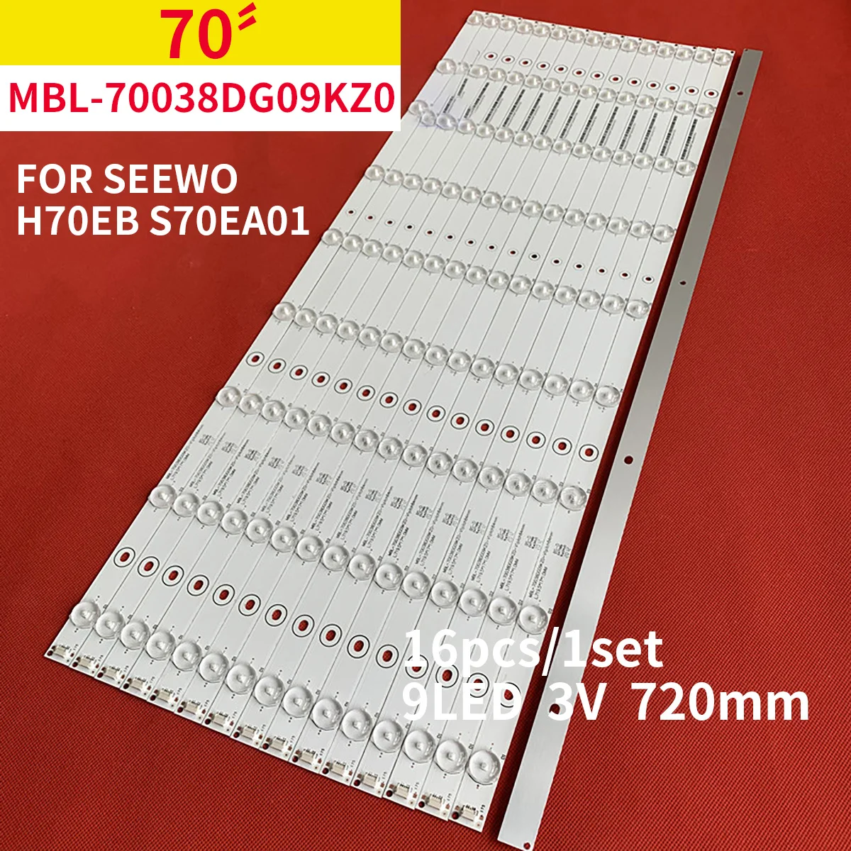 LED Backlight strip for H70EB S70EA MBL-70038DG09KZ0-V1P1TC