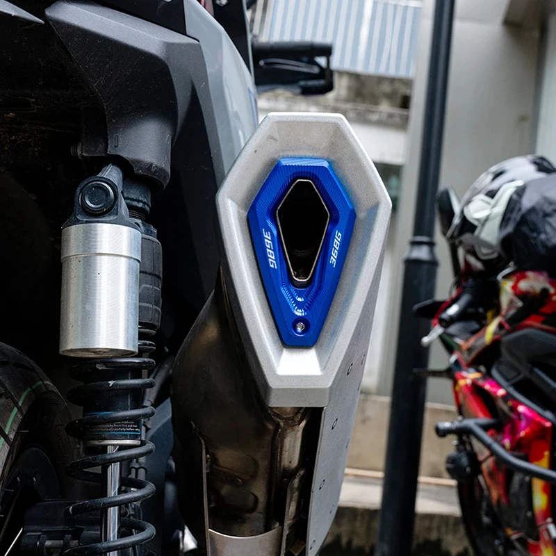 

For Zontes 368G 368-G 368G 2022-2026+ Motorcycle Modified Accessories Exhaust Pipe Protective Decorative Exhaust Pipe Tip Cover