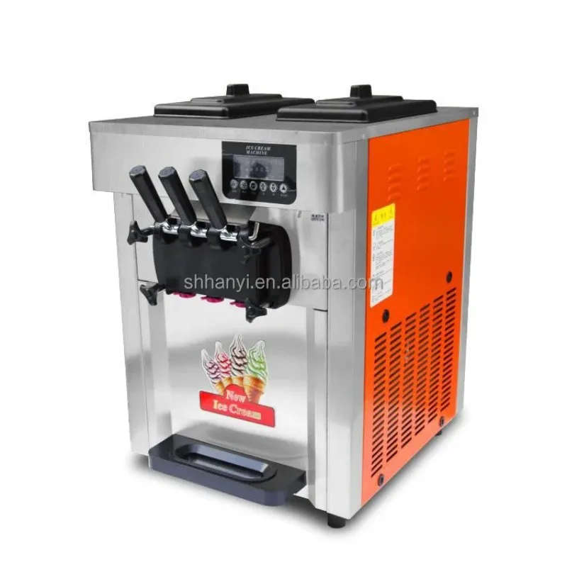 

Commercial Table Top Automatic Soft Ice Cream Vending Machine for Sale