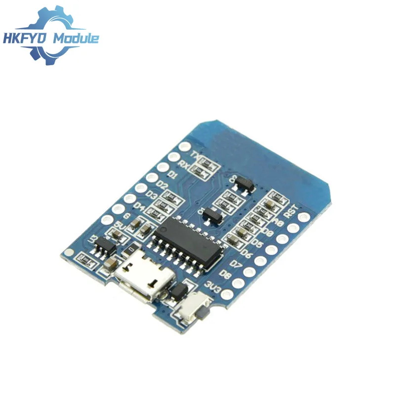 Placa de desenvolvimento Mini-NodeMcu, Bytes 4M, Lua WiFi, Internet das Coisas, Baseado para WeMos