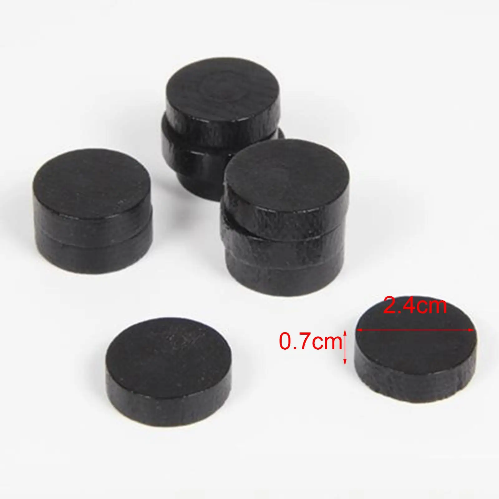 Sling Puck Game Pieces for Kids Wooden Slingshot Hockey Chessman Desktop Ice Football Toy