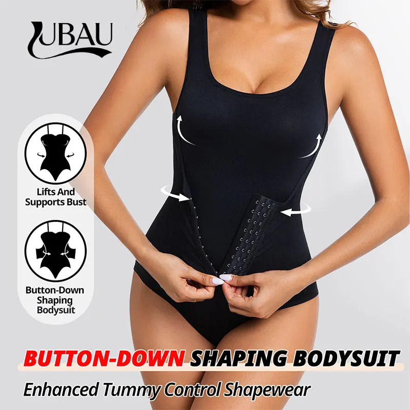 Body Modellante Donna con Ganci e Cinghie, Controllo Pancia, Fajas, Modellatore Corpo, Contenitore Vita, Corsetto Snellente Pancia, Top Corsetto