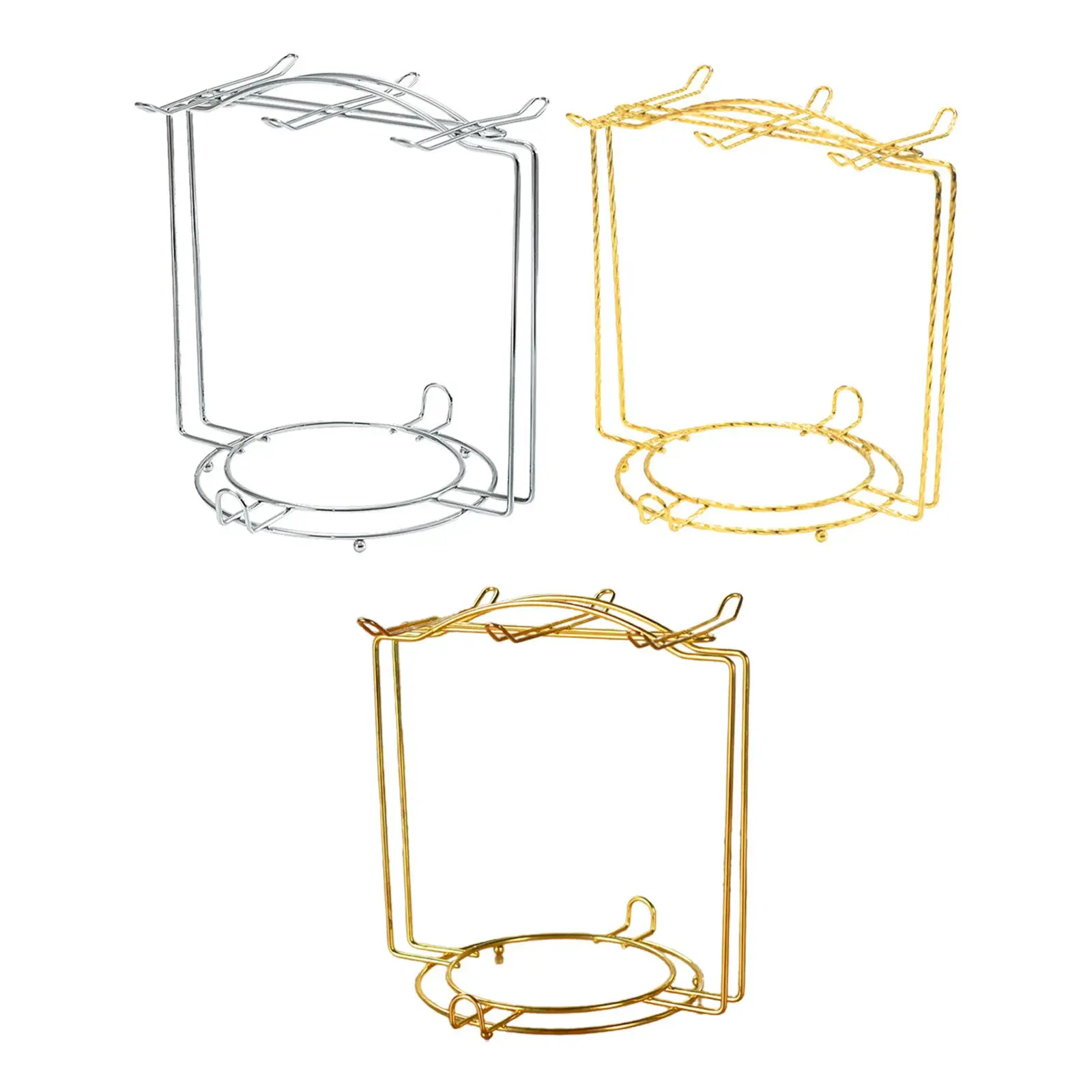 Tea Cup and Saucer Display Rack Stable Kitchen Draining Rack Dish Storage