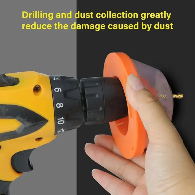 57QF Thiết bị sưu tập DustProof Device Ashes Bowls để khoan điện & tác động Phụ kiện công cụ năng lượng, sử dụng chuyên nghiệp