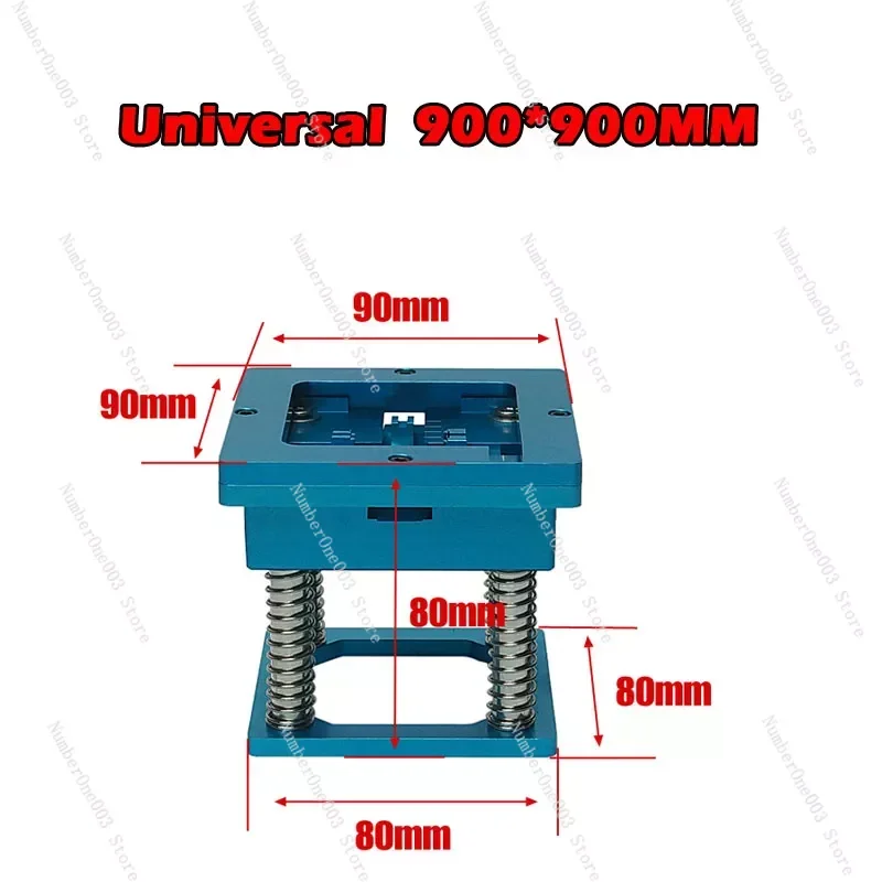 Universal BGA Reballing Station 90mm X 90mm Stencils Holder Template Fixture Jig for Solder Ball and Solders Paste Use