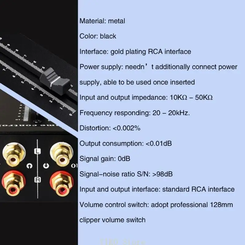 

K32C B061 Passive Preamp Active Speaker Volumes Controller Fader Precisions Volumes