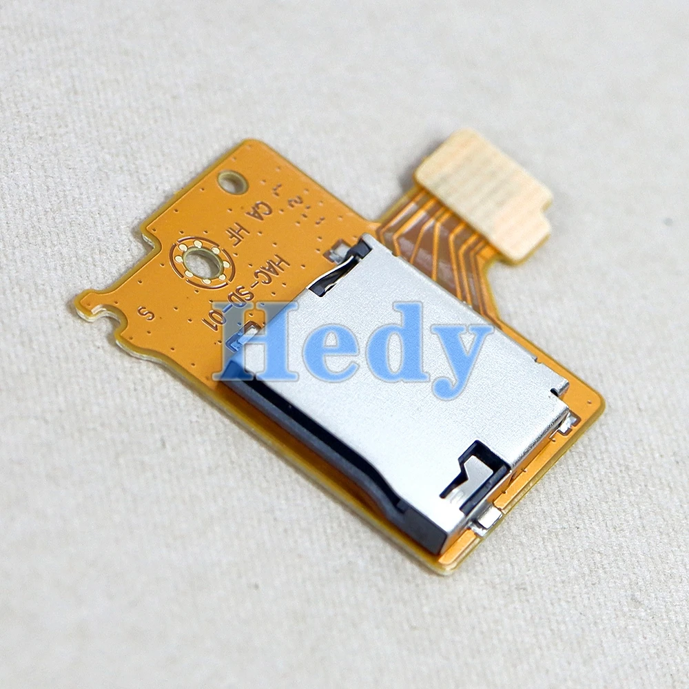 1PC マイクロ Sd Tf カードスロットソケットボードの交換ニンテンドースイッチゲームコンソールカードリーダースロットソケット