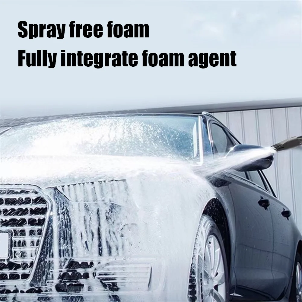 1L Plastic Foam Generator 1/4 Quick Connector Car Wash Foam Tank Car Washer Soap Sprayer Garden Watering Washing Cleaning Tools