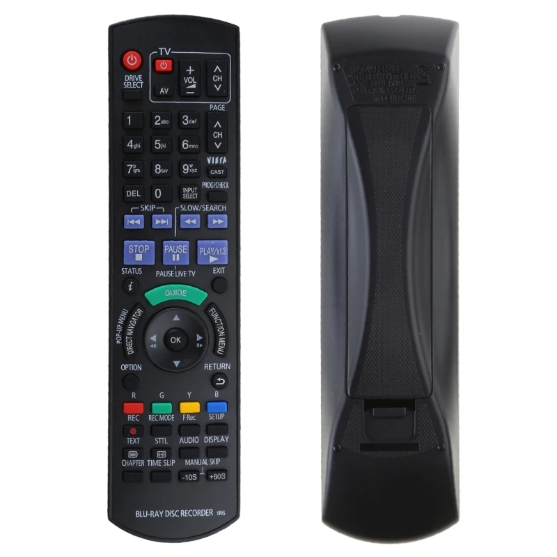 N2QAYB000479 เปลี่ยนรีโมทคอนโทรลสำหรับ DVD Recorder DMR-XW380GL Dropship
