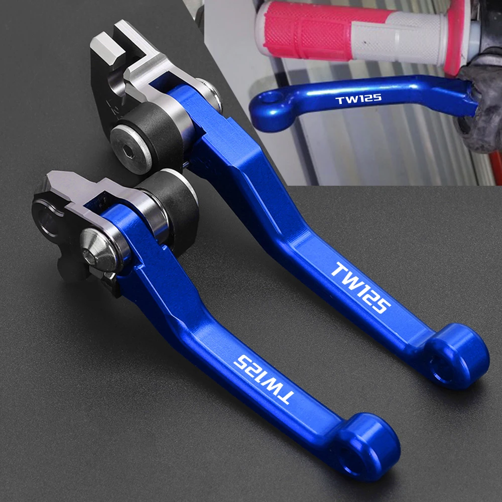 

Pivot Brake Clutch Levers For YAMAHA TW125 TW 125 1999-2004 2003 2002 2001 2000 Dirt Bike Handle Hand Grip Handlebar Motocross