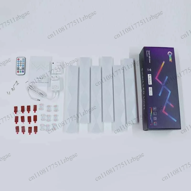 5V Graffiti Magic Strip Ambient Light Can Be Spliced At Will Line Light Smart Wifi Strip Light Rgb TV Background