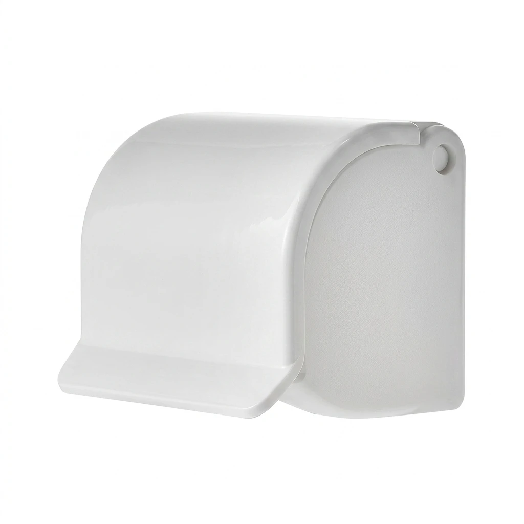 1pc Razor Holder Durable ABS Bathroom Organizer for Home Hotel Wall Mount Shaver Stand Self Adhesive Storage Rack White