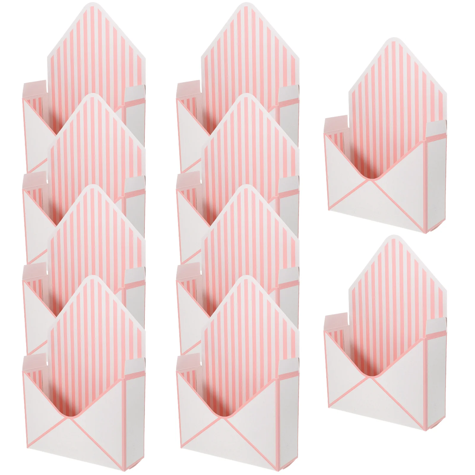 

10 Pcs Flower Packaging Gift Box Presentation Paper Container Wrapping Holder Boxes Retail