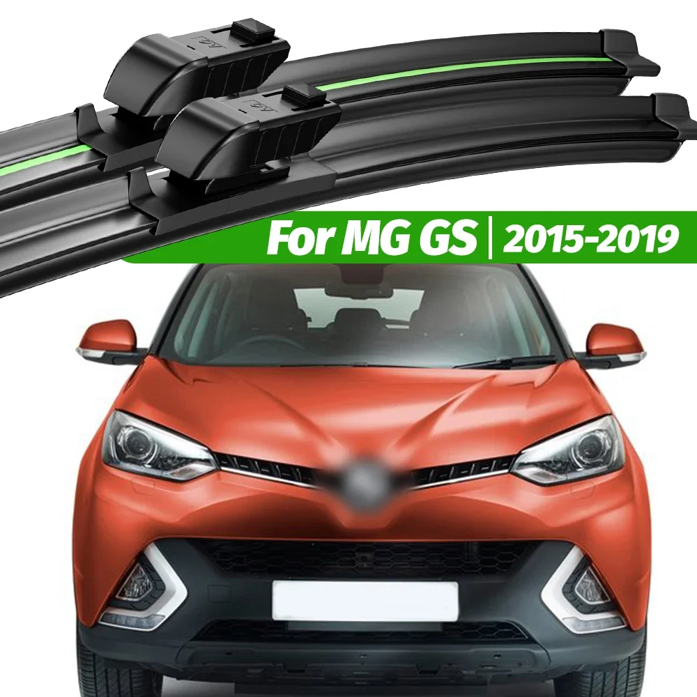 

For MGGS MG GS 2015-2019 2pcs Front Windshield Wiper Blades 2016 2017 2018 Windscreen Window Accessories