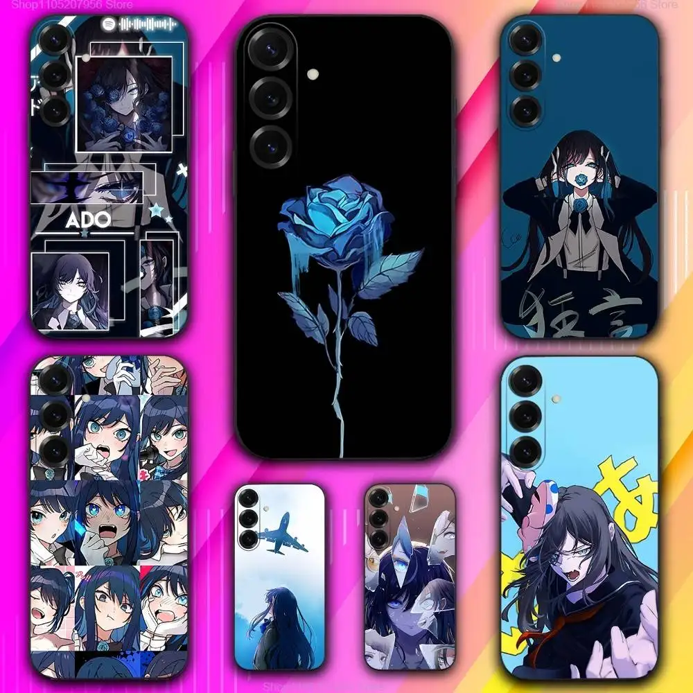 

A-Ado Singer Show LP Phone Case For Samsung A 73,72,71,53,52,51,41,40,30,22,21,13,12,Note 20,10,9 Ultra Pro 5G Soft