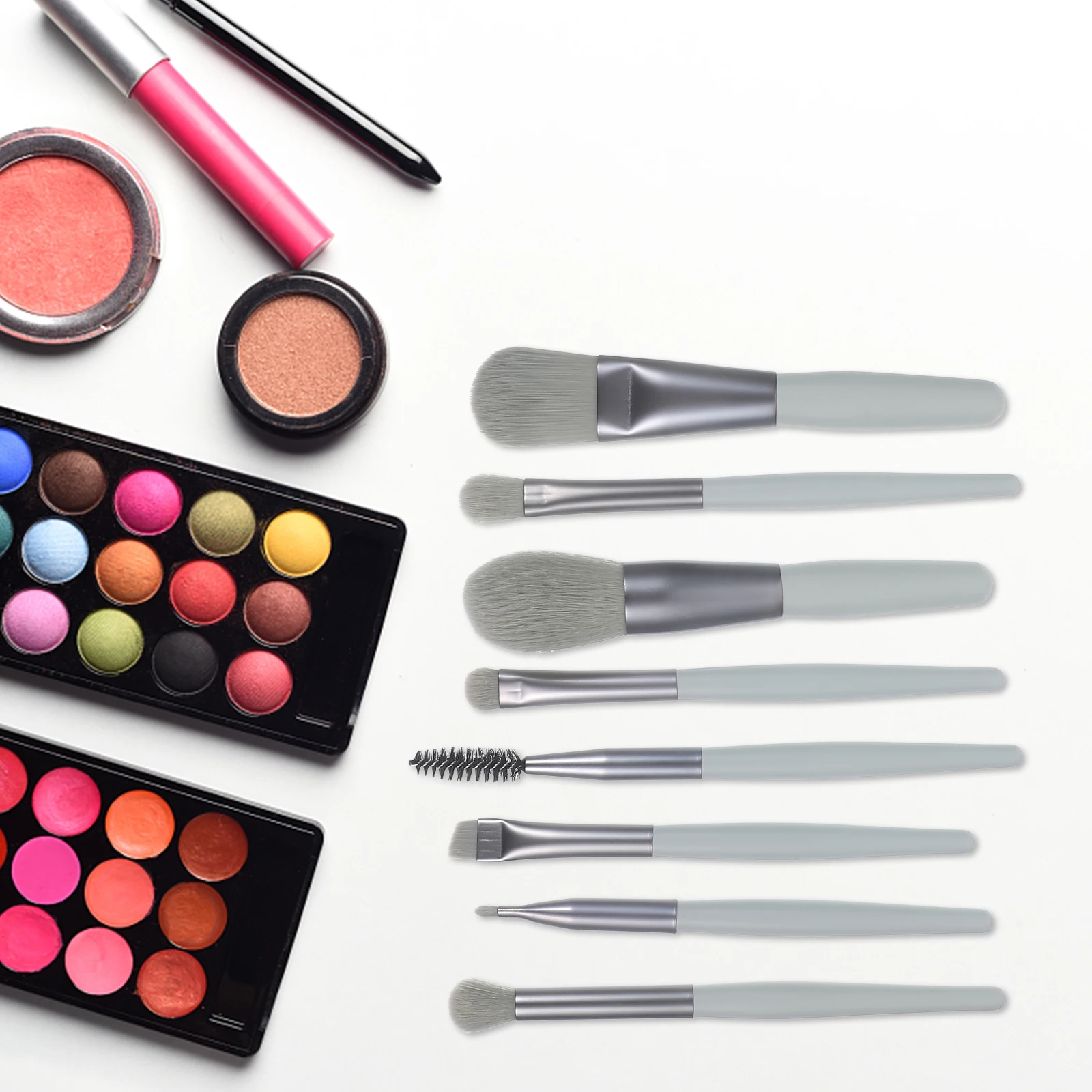 

1 set Makeup Brush Set Portable Travel Kit Soft Bristles Cosmetics Brushes for Women Eyeshadow Face Beauty Tools Supplies