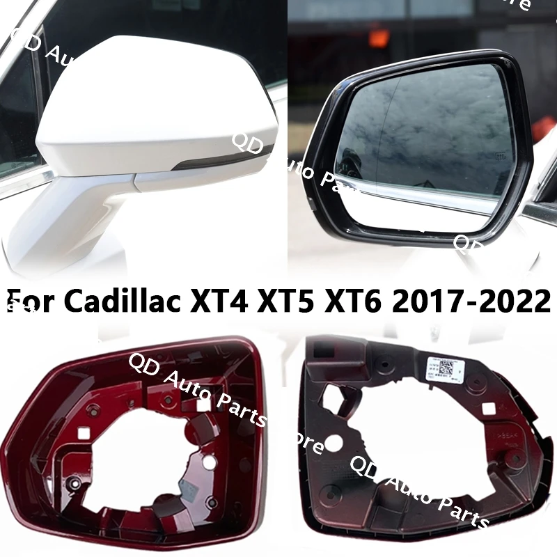 

Для Cadillac XT4 XT5 XT6 2017-2020 2021 2022 автомобильные аксессуары, держатель зеркала заднего вида, накладка на кольцо, рамка корпуса