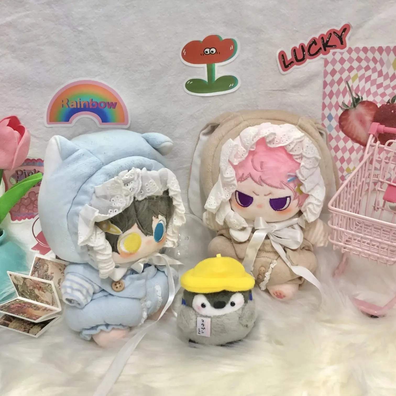 

Pre-sale Itsuki Shuu Kagehira Mika Game Ensemble Stars あんさんぶるスターズ! Cosplay Valkyrie Plushie Models Mascot Couple Naked Doll