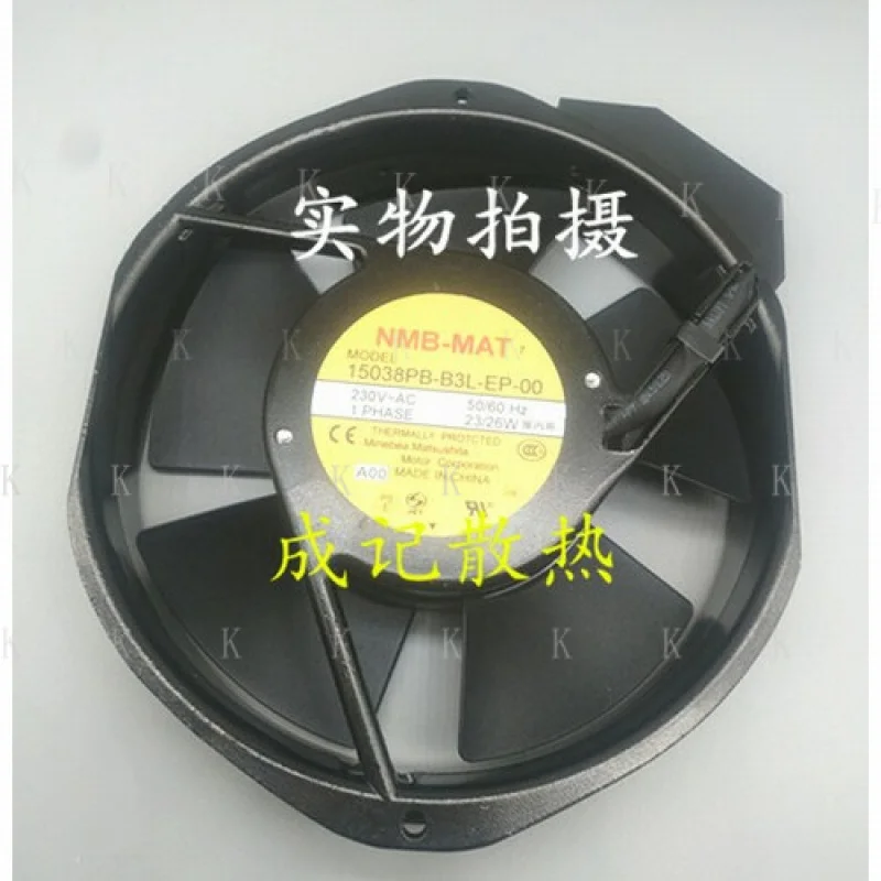 C 1 قطعة لمروحة تبريد معدنية NMB 15038PB-B2L-EP-00 AC220V #1