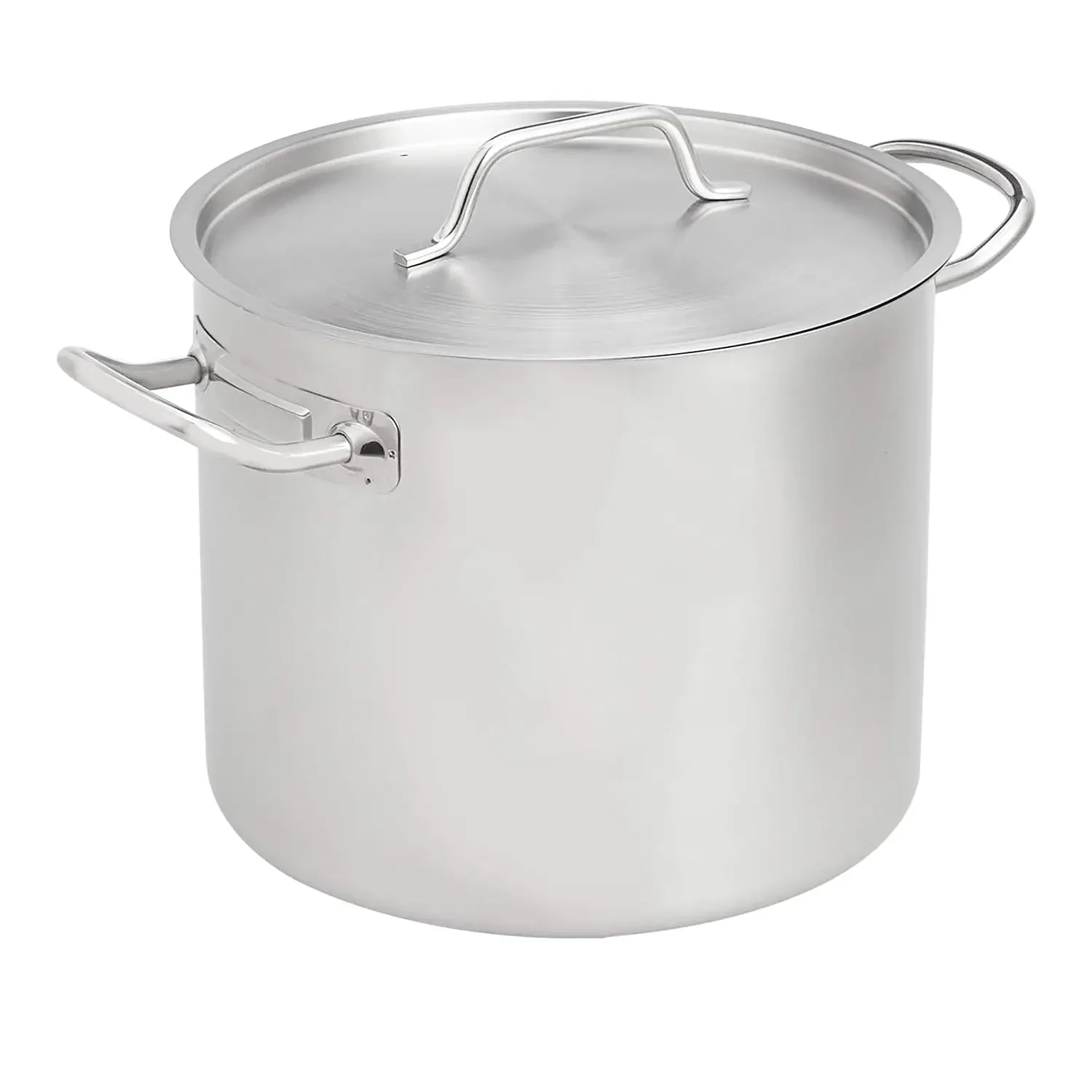 

Heavybao Stainless Steel Aluminum-Clad Stock Pot with Cover Cooking Pot Set Cookware Stainless Steel Stock Pots