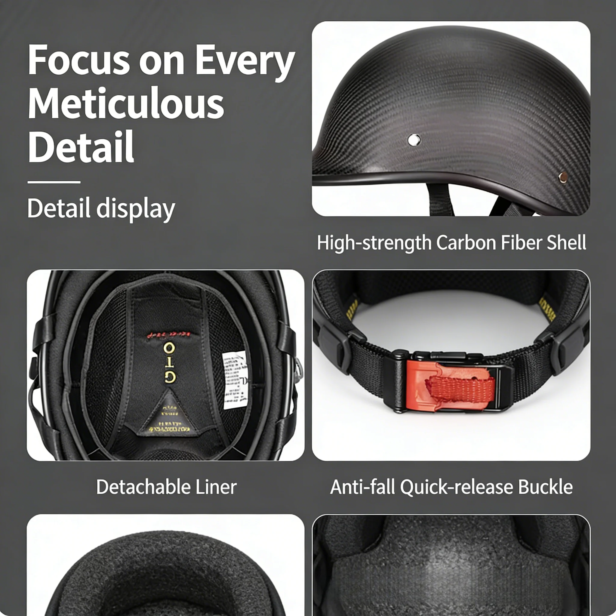 Casco Moto Leggero in Fibra di - Skull Cap Helmet Liner recensione e prezzo