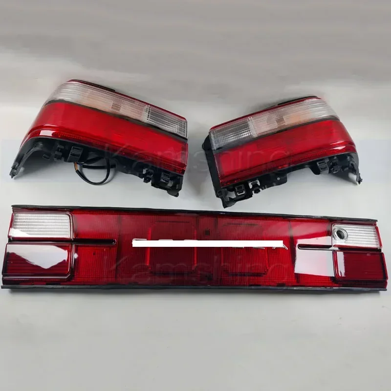 Kamshing A Set Tail Light Lamp Rear Number Light Frame License Plate For Toyota Corolla AE100 AE101 1991-2002 Rear License Panel