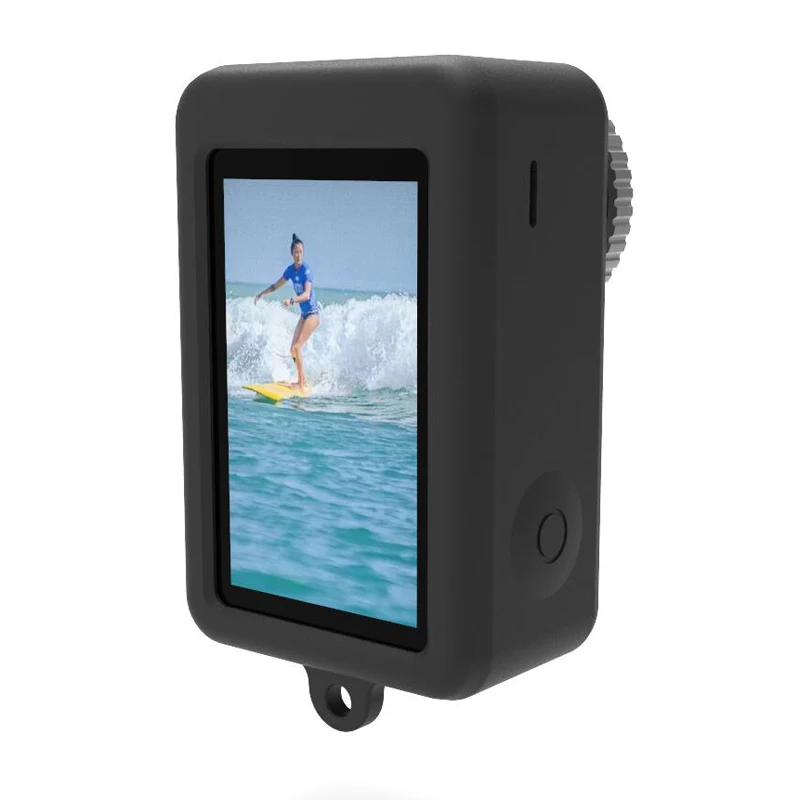 Силиконовый чехол для DJI Osmo Action 3, защита экрана из закаленного стекла, защитная пленка, крышка для объектива, аксессуары для DJI Action 3