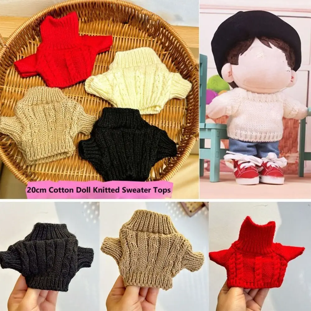 

New 10cm Cotton Doll Doll Clothes Hand-made Cosplay Props Doll Dress Up Dolls Accessories Doll Accessories for Children Toys