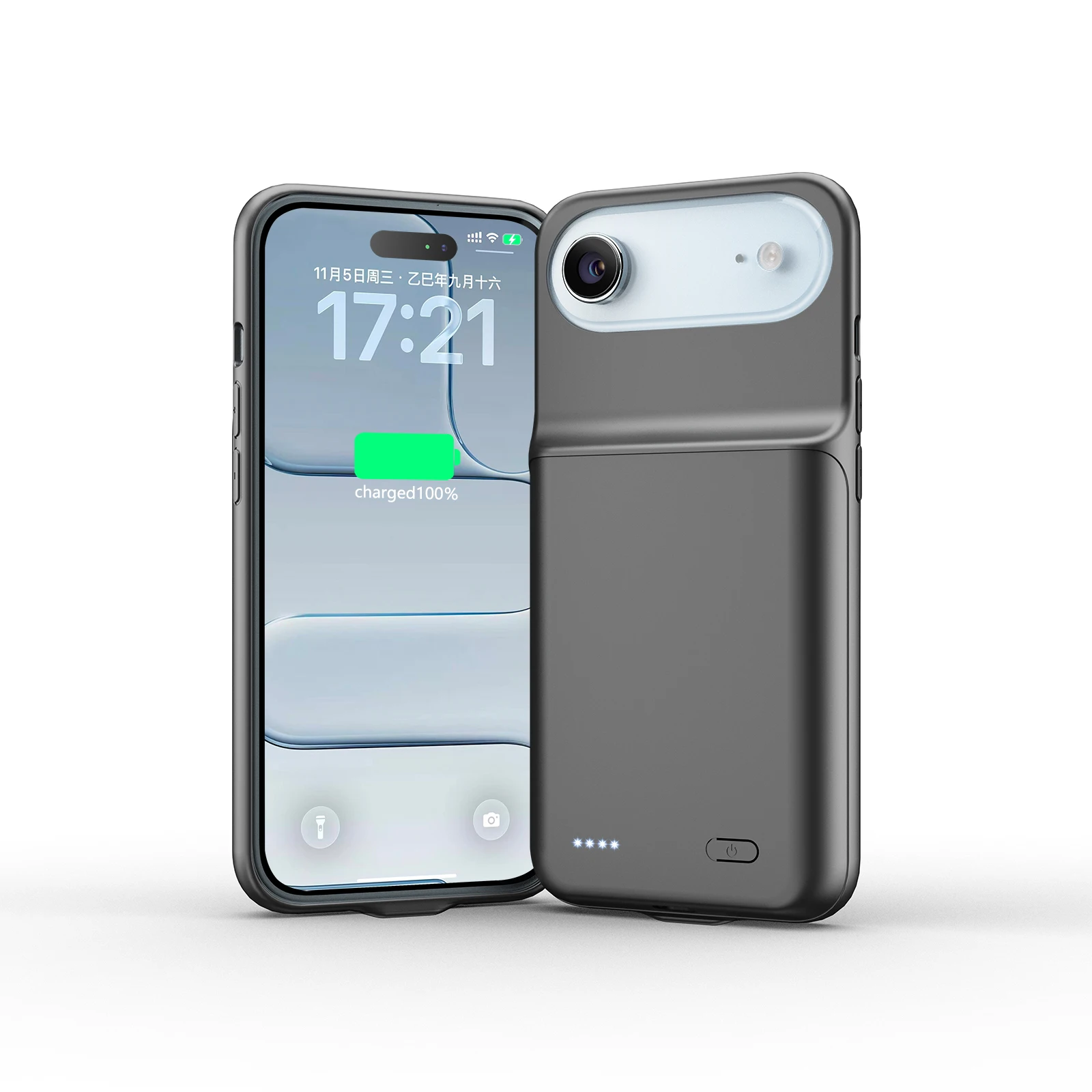Xilecaly Portable Battery Case for iPhone 17 16 Pro Max 15Pro 13 14 12 mini Charging Case Battery Pack For iphone 7 8 6s SE 2 3 view 6