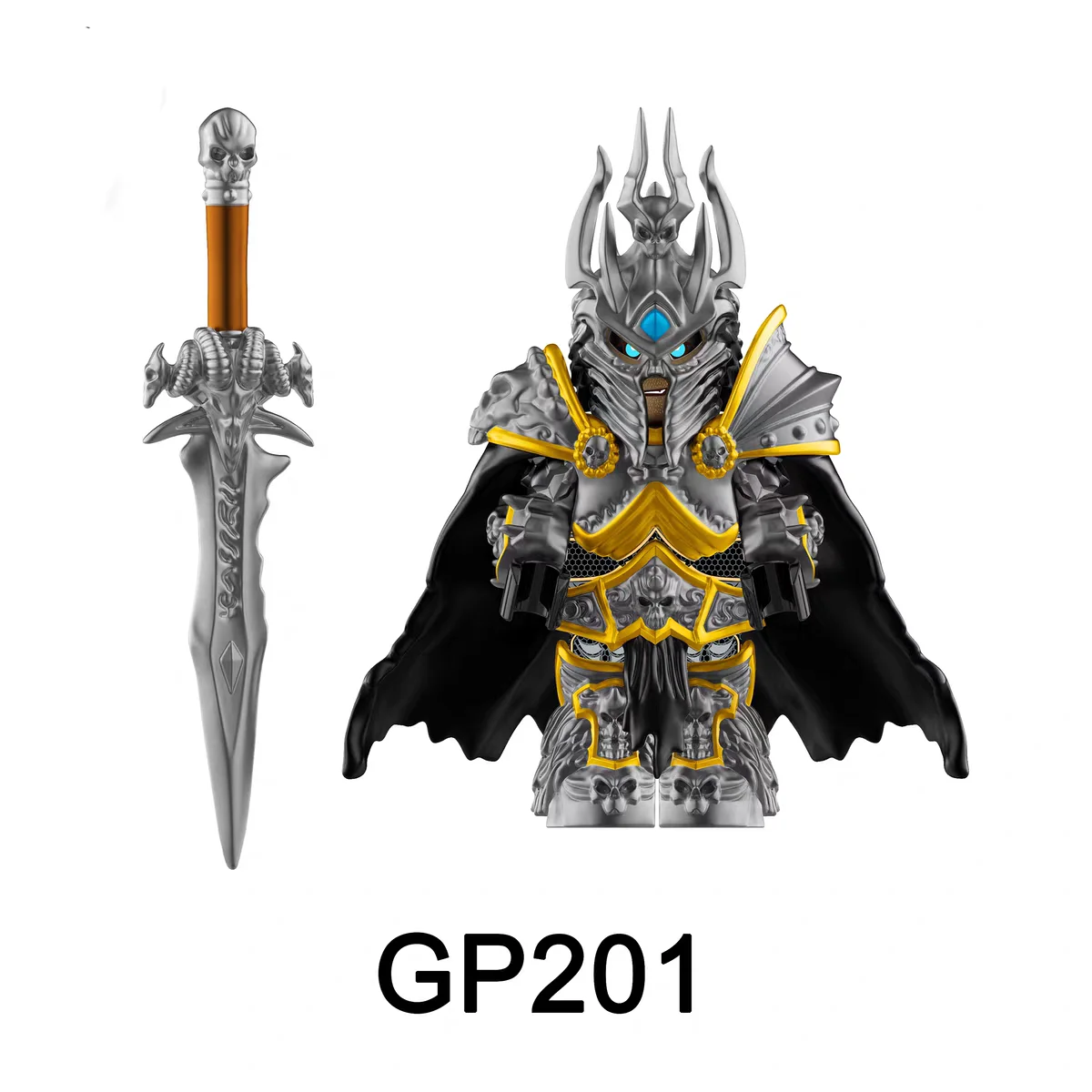 شخصية ليتش كينج مع حلقة درع الطاقة والتجميع المغناطيسي لعبة مجسمة حافظة كمبيوتر قطعة عرض هدية عيد ميلاد للأولاد #5